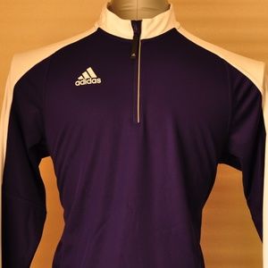 Adidas men's quarter zip pullover M  NWT